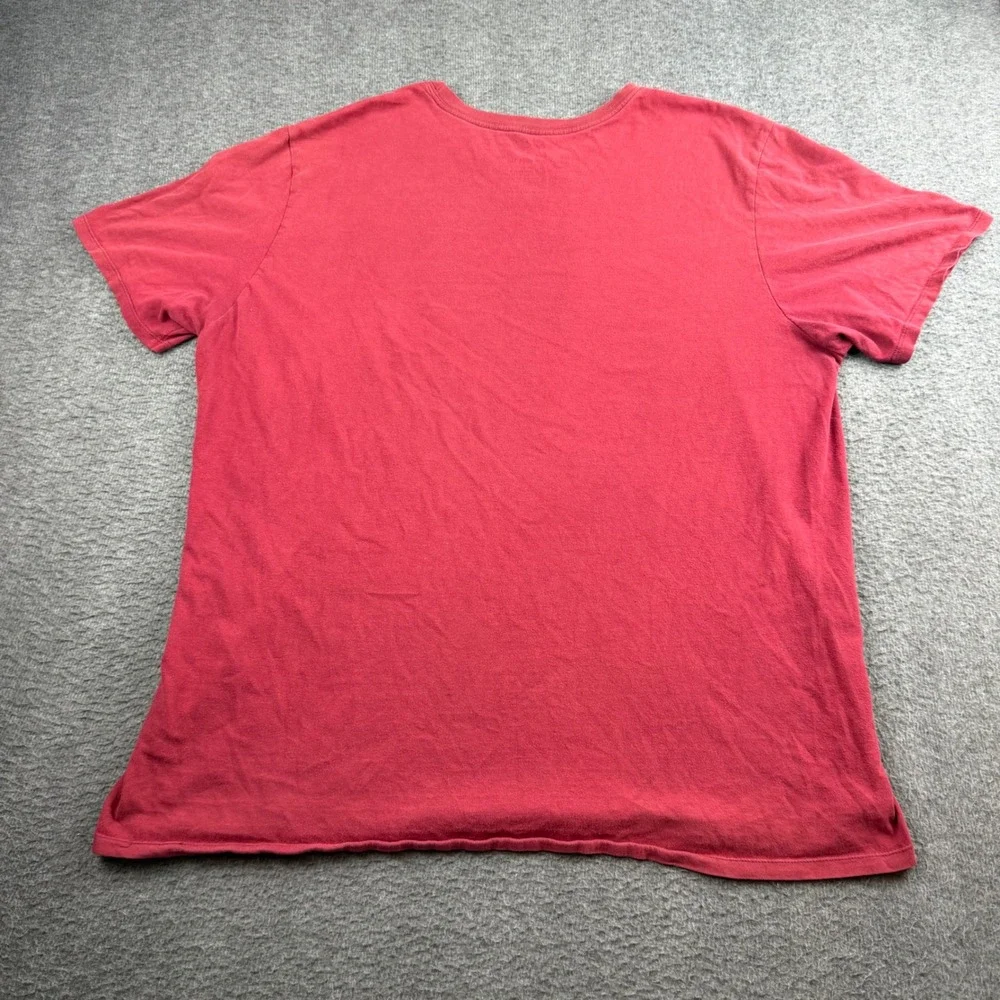 Nike Graphic T-Shirt Men's XL Red Just Do It Geometric Athletic Cut Tee
